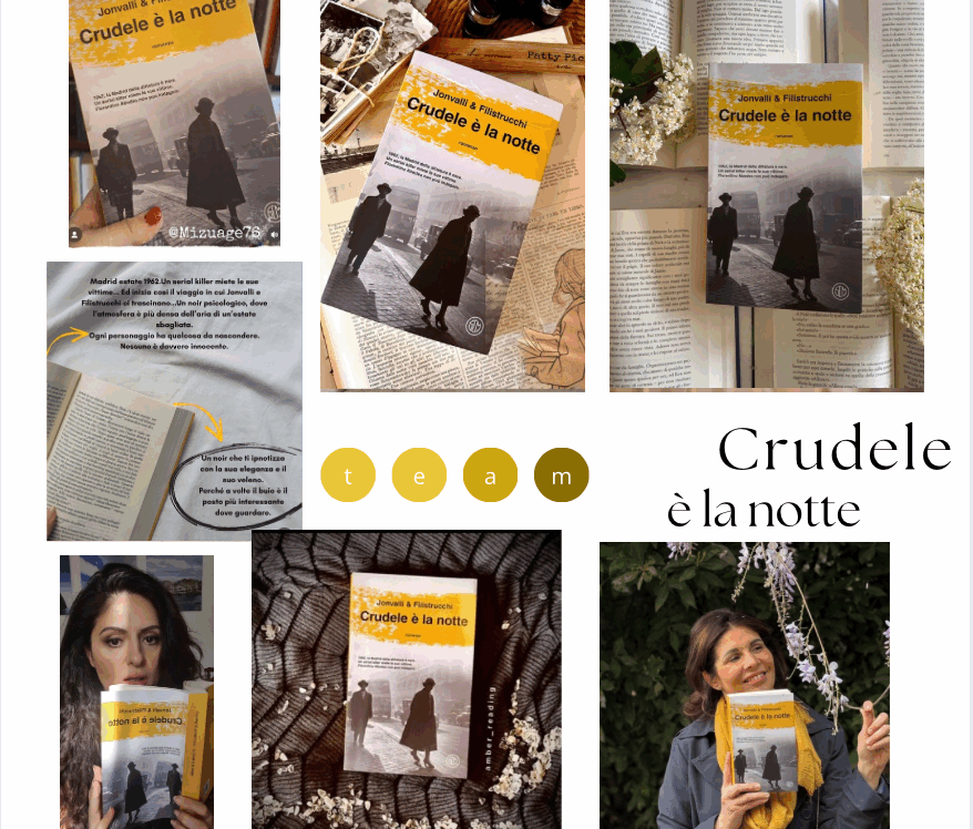 Crudele è la notte - le fascette del TeamBloggers